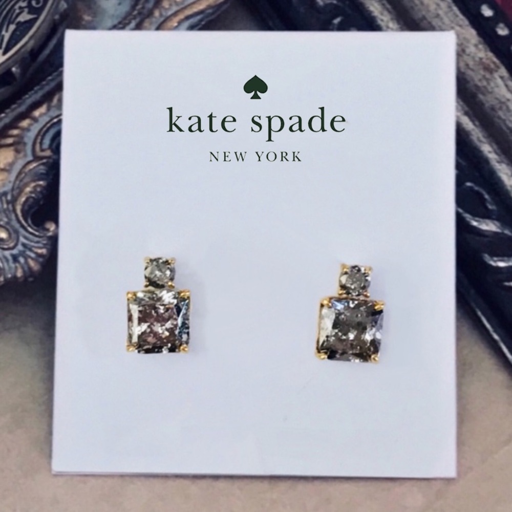 KATE SPADE • Flying Colors Delicate Crystal Earrings - Picture 3 of 3